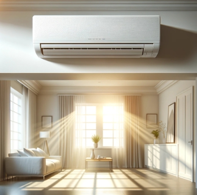 西日で暑いハウスクリーニング