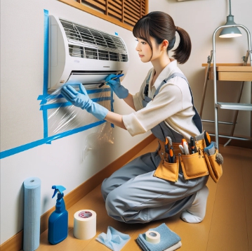 エアコンの内部クリーンについての写真