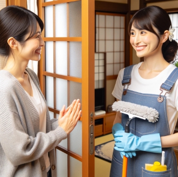 福山でのエアコンクリーニングとハウスクリーニングと網戸張替え