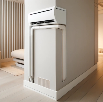 エアコンダクトカバーの写真